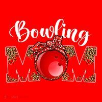 Mothers Day Bowling Mom Leopard Game Day Mom Life Cute Gift Santa Hat thumb 1