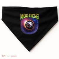 Moo Deng Baby Hippo USA-Made Doggie Bandana thumb 0