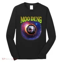 Moo Deng Baby Hippo Long Sleeve Shirt thumb 0