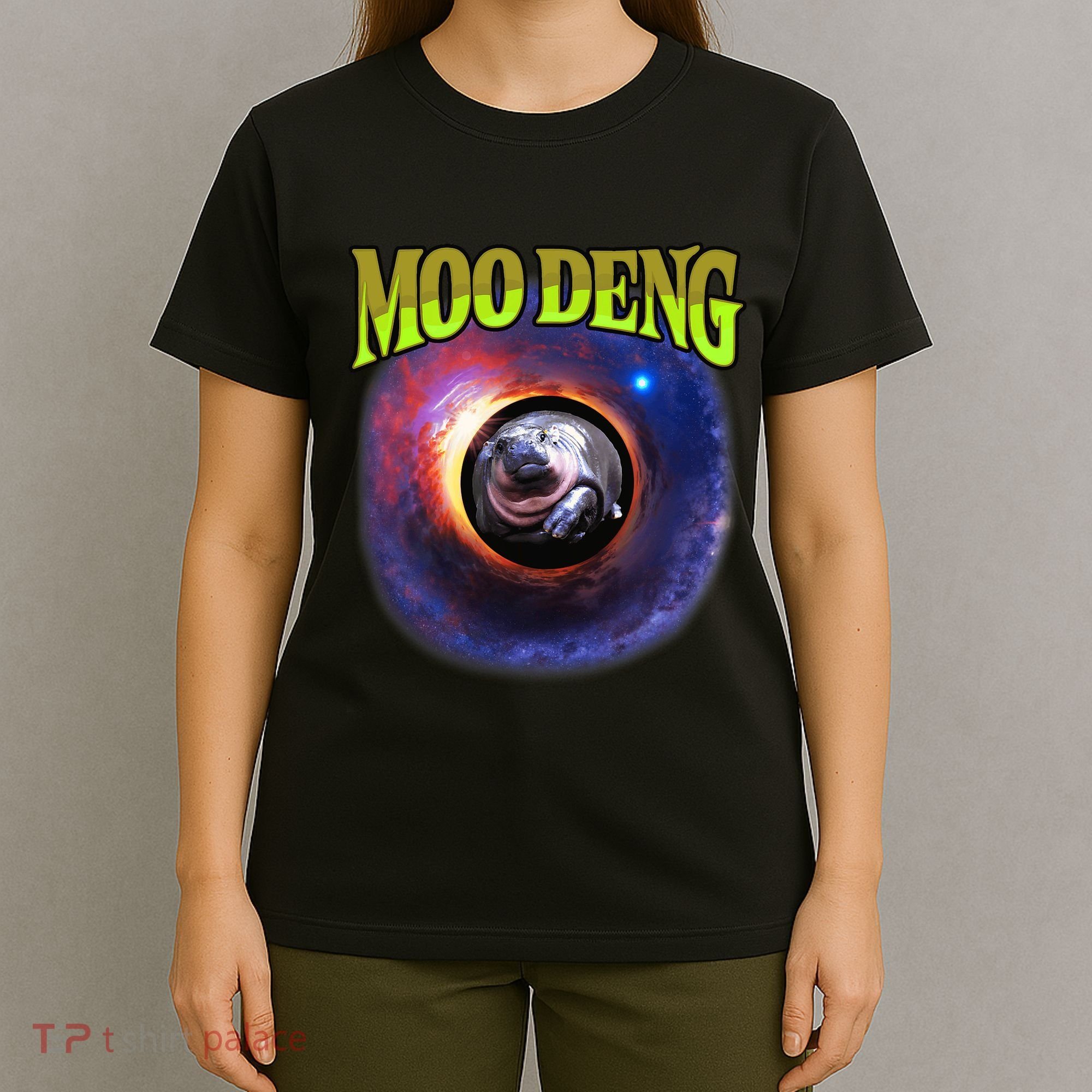 Moo Deng Baby Hippo T-Shirt
