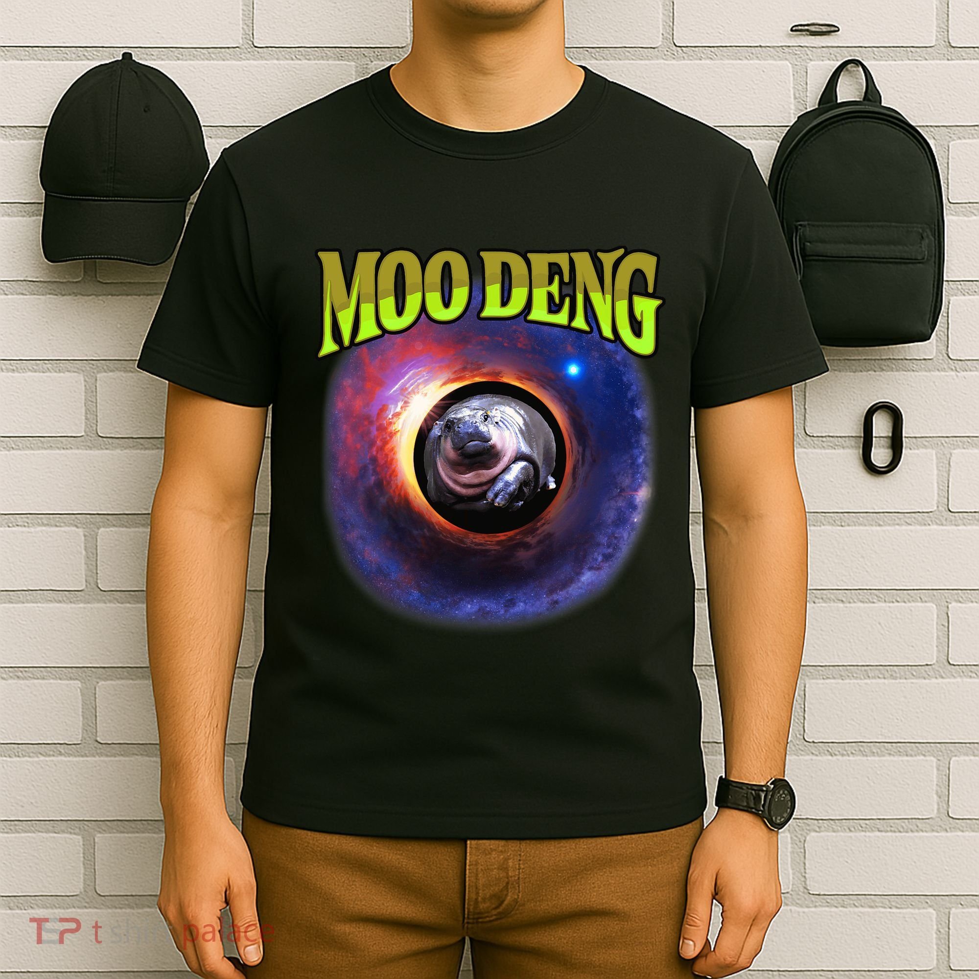 Moo Deng Baby Hippo T-Shirt