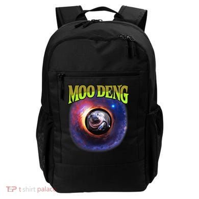 Moo Deng Baby Hippo Backpack