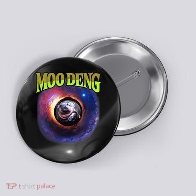 Moo Deng Baby Hippo Button