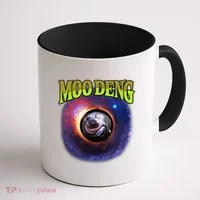 Moo Deng Baby Hippo Coffee Mug thumb 1