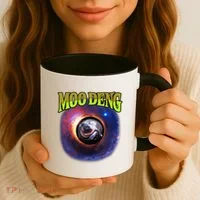 Moo Deng Baby Hippo Coffee Mug thumb 3