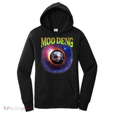 Moo Deng Baby Hippo Women's Hoodie