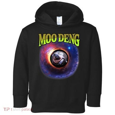 Moo Deng Baby Hippo Toddler Hoodie