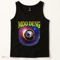 Moo Deng Baby Hippo Tank Top thumb 2