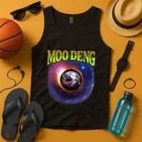 Moo Deng Baby Hippo Tank Top thumb 4