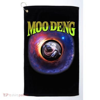 Moo Deng Baby Hippo Golf Towel