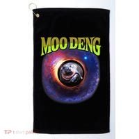 Moo Deng Baby Hippo Golf Towel thumb 0