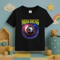 Moo Deng Baby Hippo Toddler T-Shirt thumb 3