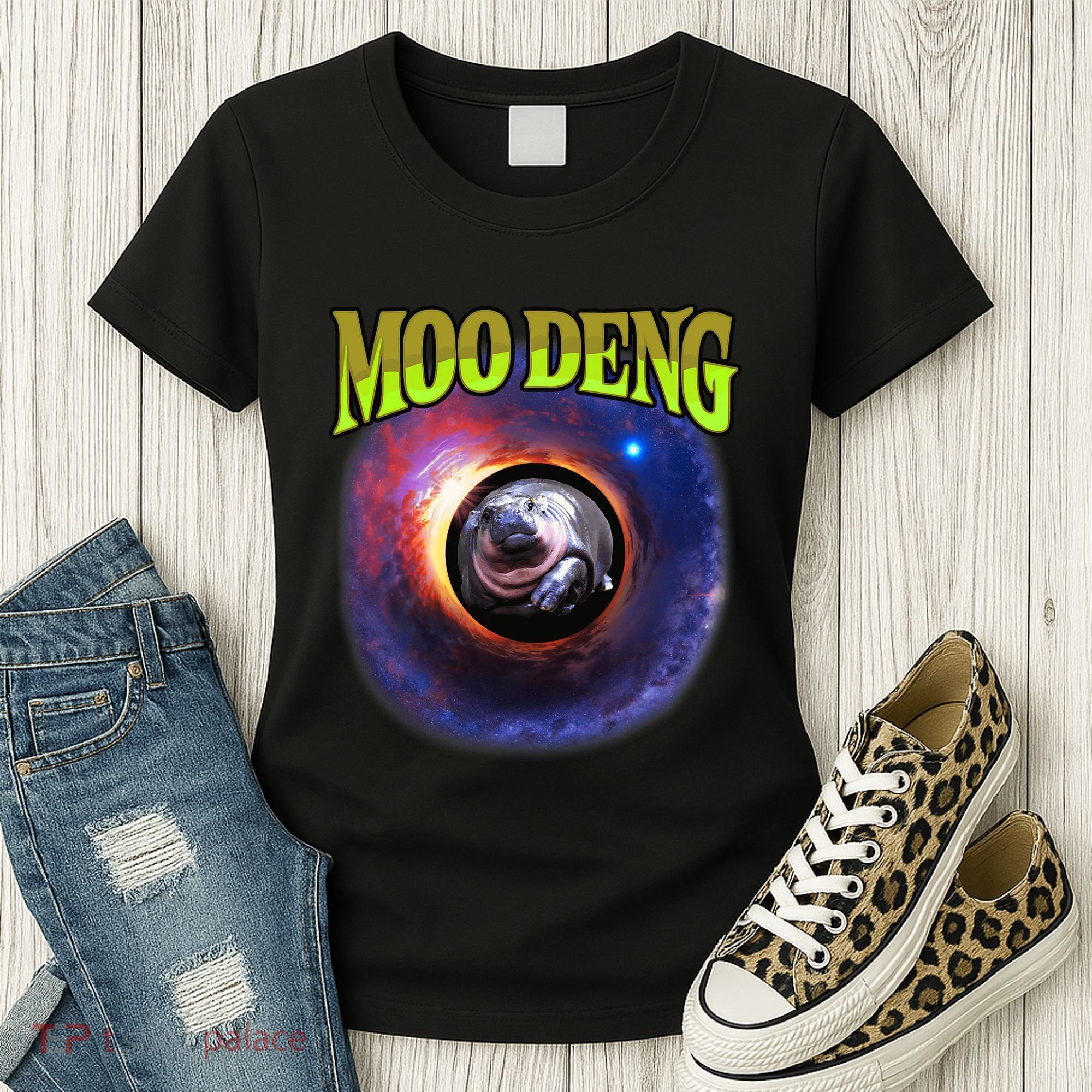 Moo Deng Baby Hippo Women's T-Shirt