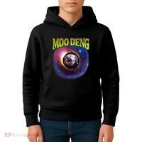 Moo Deng Baby Hippo Kids Hoodie thumb 4