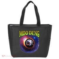 Moo Deng Baby Hippo Tote Bag thumb 0