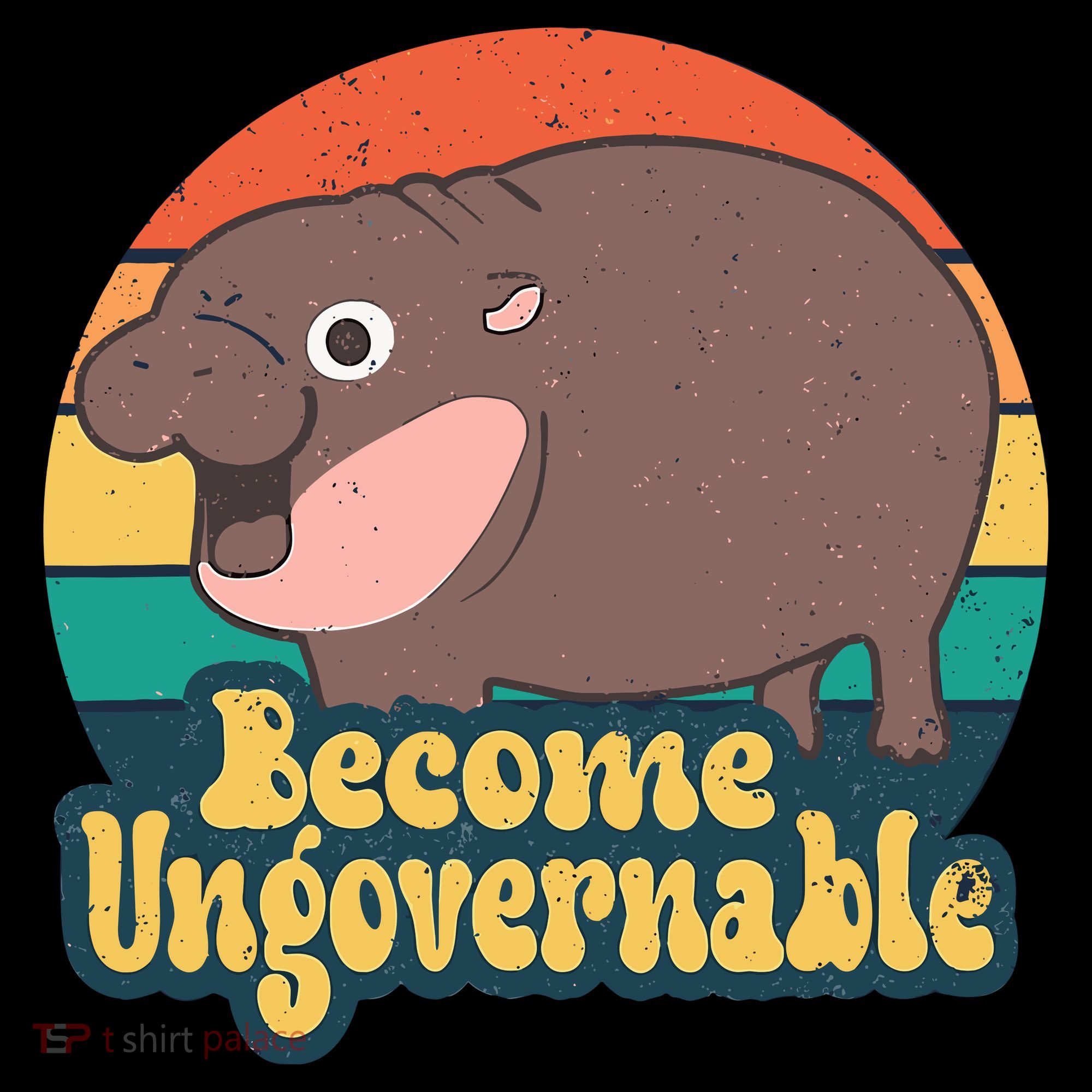 Moo Deng Become Ungovernable Long Sleeve Shirt