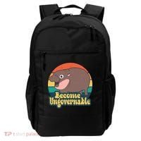 Moo Deng Become Ungovernable Backpack thumb 0