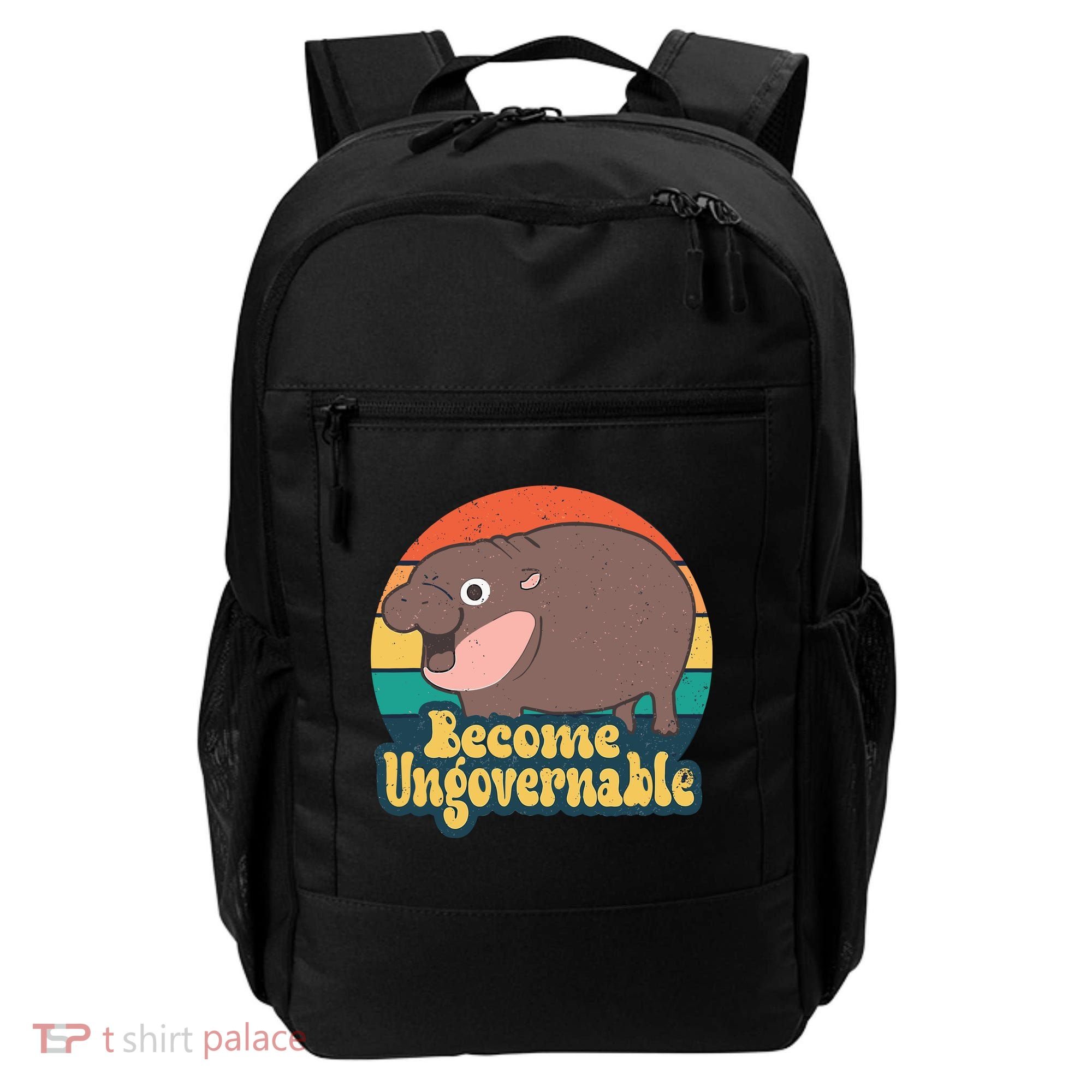 Moo Deng Become Ungovernable Backpack