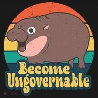 Moo Deng Become Ungovernable Backpack thumb 2