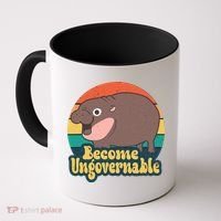 Moo Deng Become Ungovernable Coffee Mug thumb 0