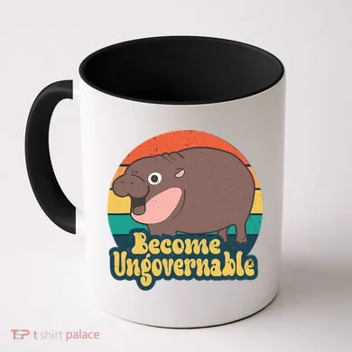 Moo Deng Become Ungovernable Coffee Mug
