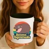 Moo Deng Become Ungovernable Coffee Mug thumb 3