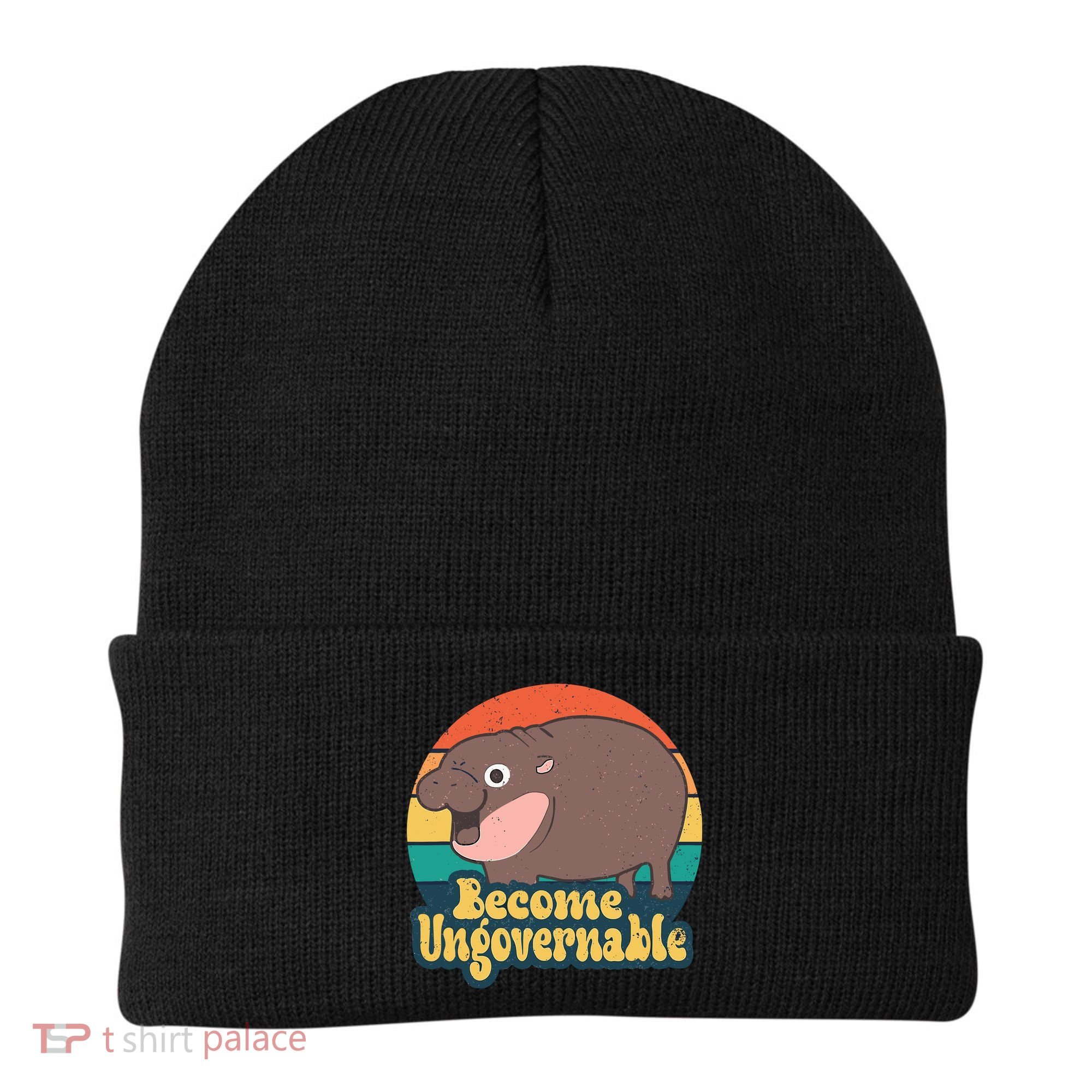 Moo Deng Become Ungovernable Beanie