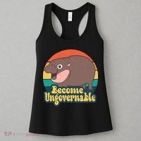 Moo Deng Become Ungovernable Women's Tank Top thumb 3