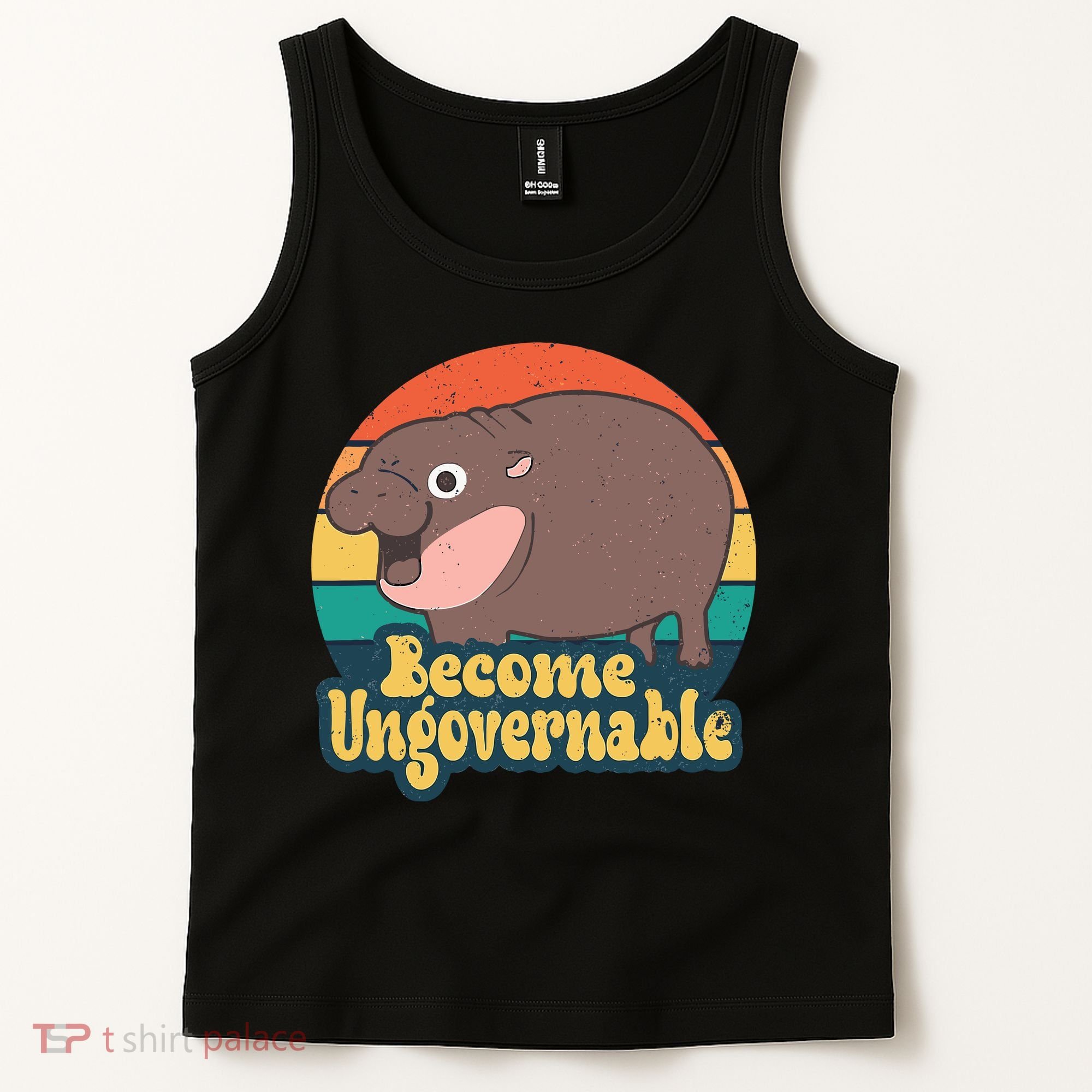 Moo Deng Become Ungovernable Tank Top
