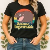 Moo Deng Become Ungovernable Women's T-Shirt thumb 2