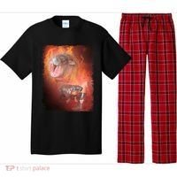 Moo Deng Bouncy Pig In Thai Fire Picture The Cute Baby Hippo Pajama Set thumb 0