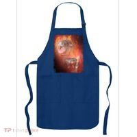 Moo Deng Bouncy Pig In Thai Fire Picture The Cute Baby Hippo Apron thumb 0