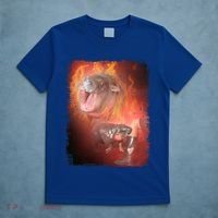 Moo Deng Bouncy Pig In Thai Fire Picture The Cute Baby Hippo T-Shirt thumb 5