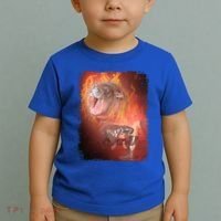 Moo Deng Bouncy Pig In Thai Fire Picture The Cute Baby Hippo Toddler T-Shirt thumb 2