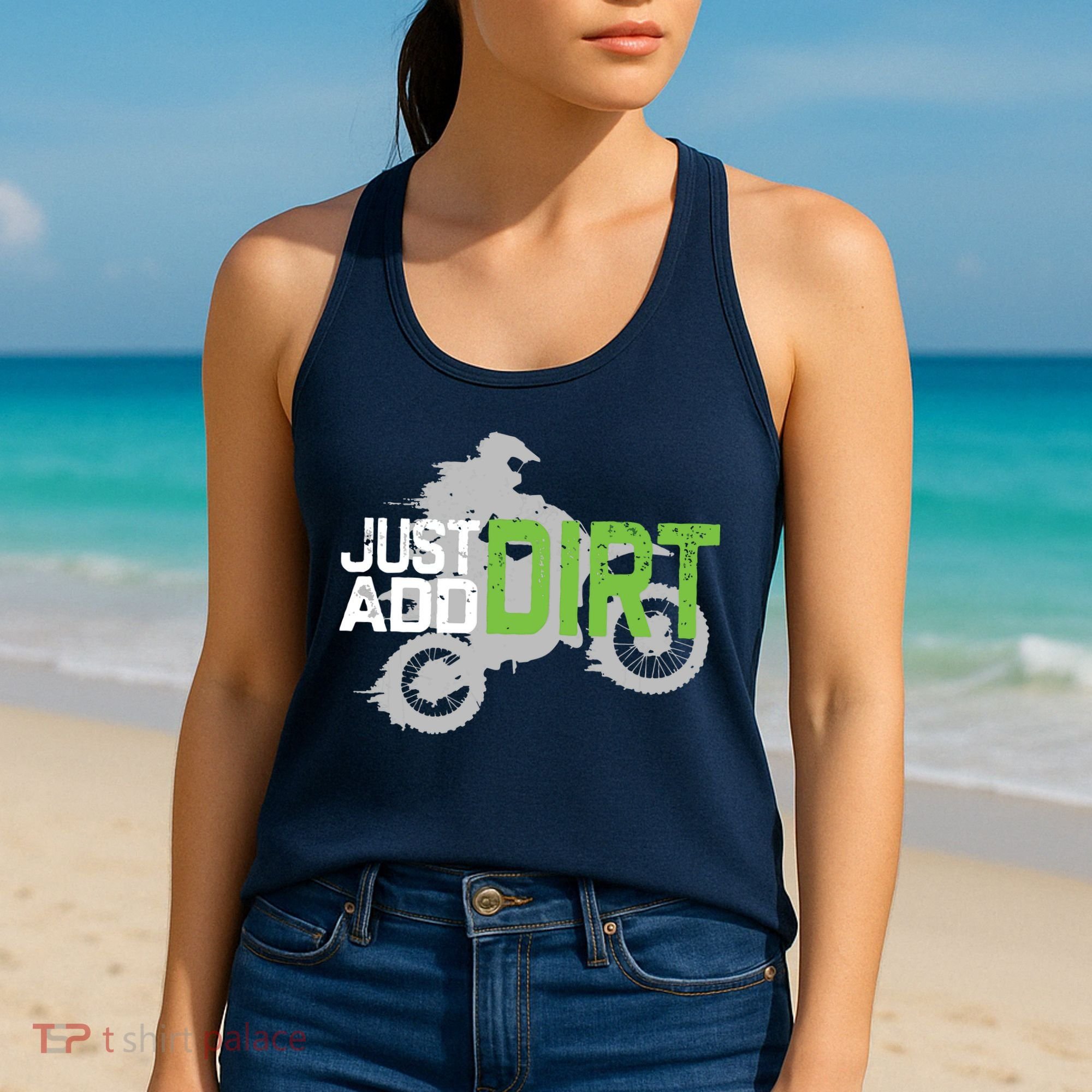 Motocross Dirt Bike Dirtbike Women's Tank Top