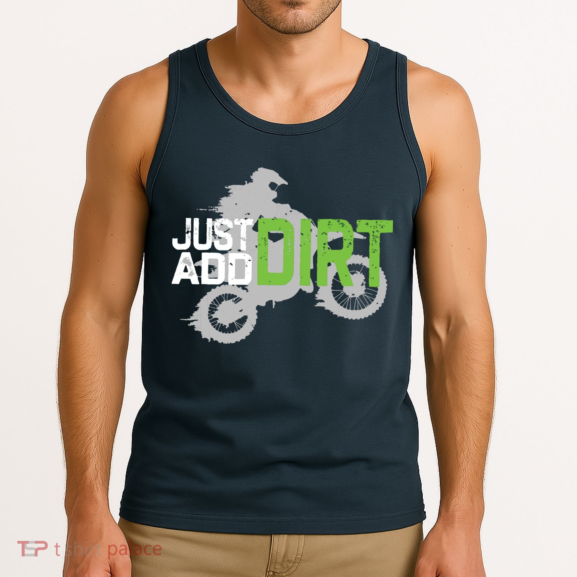 Motocross Dirt Bike Dirtbike Tank Top