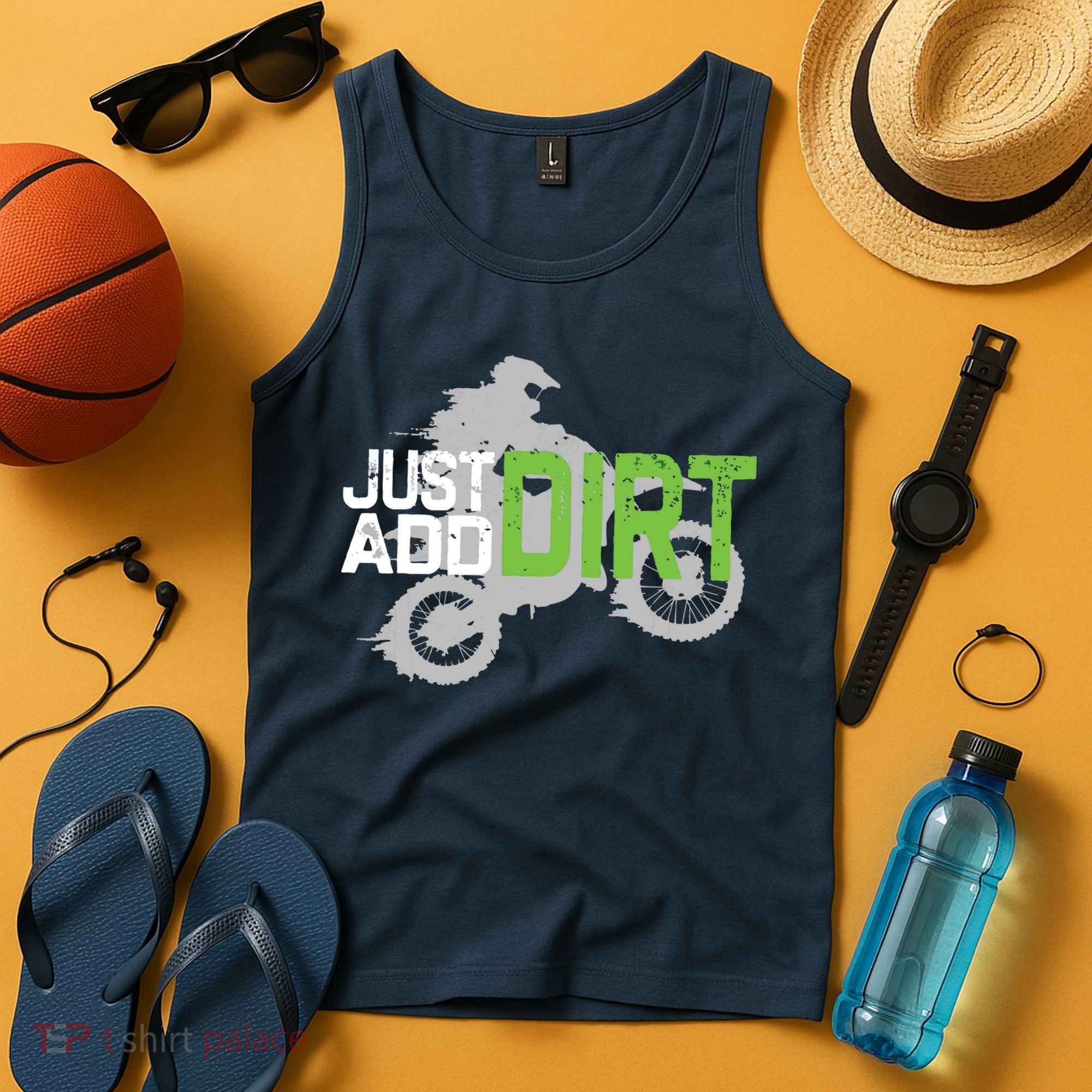 Motocross Dirt Bike Dirtbike Tank Top