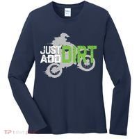 Motocross Dirt Bike Dirtbike Women's Long Sleeve Shirt thumb 0