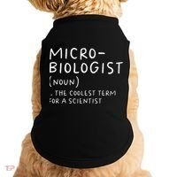 Microbiologist Definition Biology Scientist Science Teacher Doggie Tank thumb 0