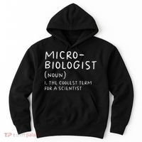 Microbiologist Definition Biology Scientist Science Teacher Hoodie thumb 0