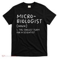 Microbiologist Definition Biology Scientist Science Teacher T-Shirt thumb 0