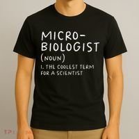 Microbiologist Definition Biology Scientist Science Teacher T-Shirt thumb 3