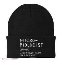 Microbiologist Definition Biology Scientist Science Teacher Beanie thumb 0