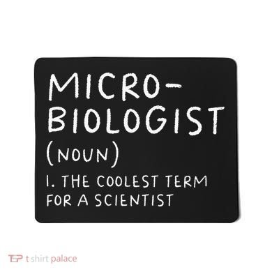 Microbiologist Definition Biology Scientist Science Teacher Mousepad