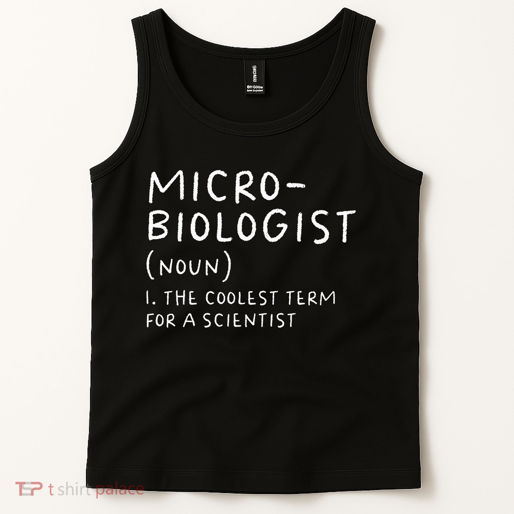 Microbiologist Definition Biology Scientist Science Teacher Tank Top