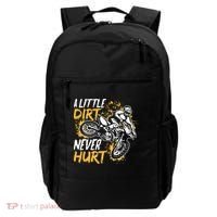 Motocross Dirt Bike A Little Dirt Never Hurt Backpack thumb 0