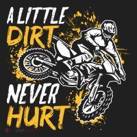Motocross Dirt Bike A Little Dirt Never Hurt Tumbler thumb 3