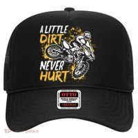 Motocross Dirt Bike A Little Dirt Never Hurt Hat thumb 0