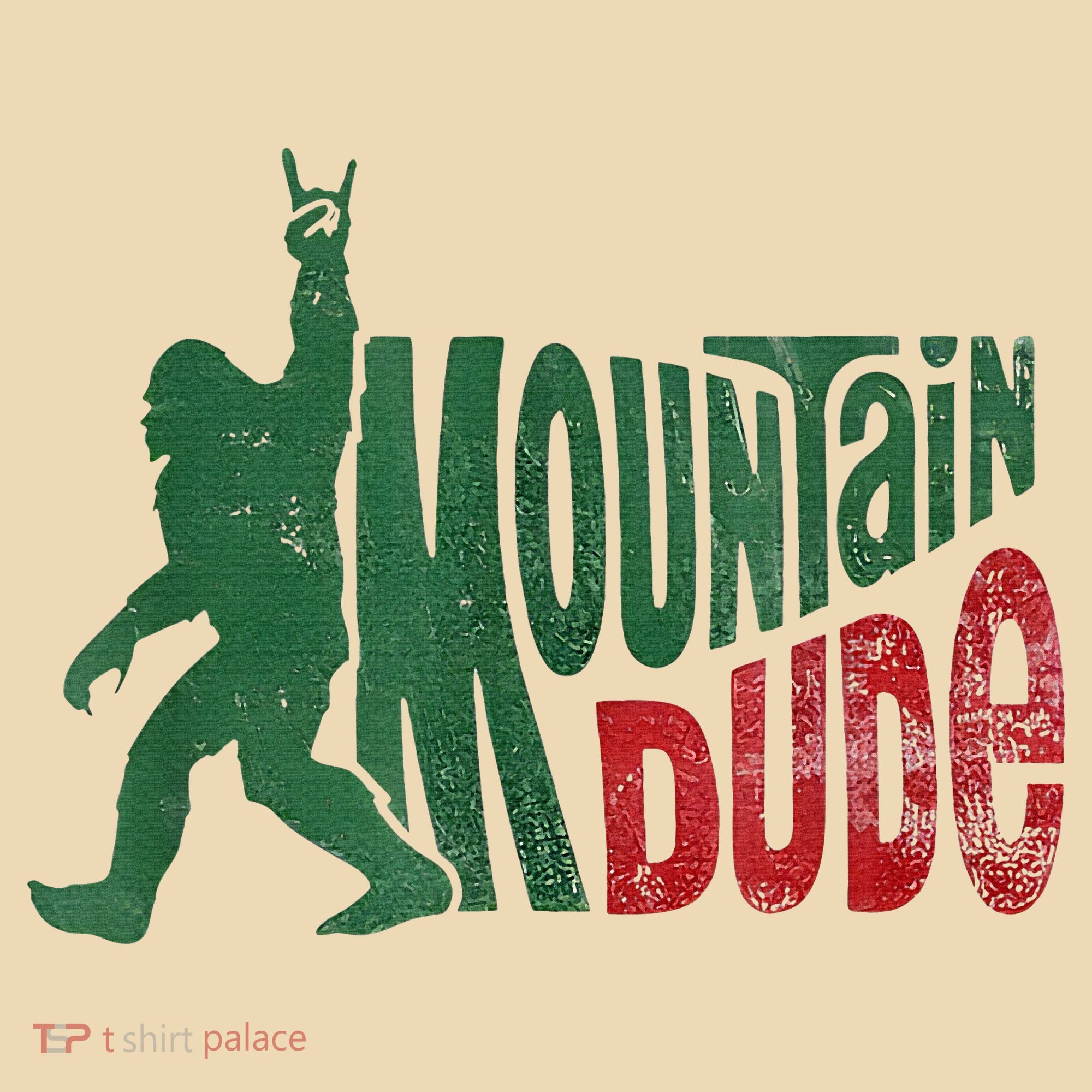 Mountain Dude Bigfoot Sasquatch Rock On Tote Bag