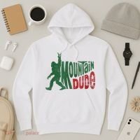 Mountain Dude Bigfoot Sasquatch Rock On Hoodie thumb 3